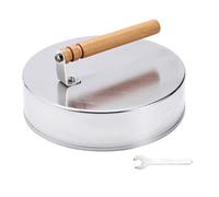 Generico Burger Covers - Grill Basting Cover | Dome Che Scioglie in Acciaio Inossidabile | Barbecue Ergonomici Resistenti al Calore | Custodia A Vapore Rotondo E Bastoni | Accessorio per Barbecue Dur