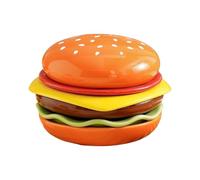 Generico Burger Plates 6 Pieces - Seasoning Plate Stackable Sauce, Bowls Dishwasher Safe Ketchup, Sushi Snack BBQ Party Appetizer | Ketchup Sushi Snack BBQ Party Appetizer Kitchen Restaurant