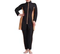 Generico Burkini Islamico Donna Costume Intero Copertura Totale con Cappuccio Ampio per Nuoto e Tempo Libero