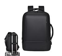 Generico Business Backpack, Expandable Laptop Bag, Waterproof Travel Pack, Professional Work Bag, Large-Capacity & Sturdy, (32x24x46cm, 1000g), Perfect For Men, Adults, Teachers, Commute