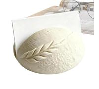 Generico Business Card Display - Dough Bread Shape Holder, Cute Pastry Themed Desktop Stand with Wide Storage Slot, Creative Desktop Organizer, Ideal for Bakery Counter and Meeting Room Tables