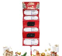 Generico Buste per Soldi di Natale | Clip per Contanti Memoriale con Busta,Clip Organizzatrice per Biglietti d'Auguri,per Bambini Ragazzi Ragazze Natale Compleanno Scuola Adulti Festa Celebrazione