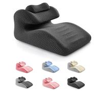 Generico Butt Cushion Couples Pillow, Cushion for Couples, Memory Foam Lumbar Support Pillow, Suitable for Home Use Private Life, Suitable for Couple in Variou Positions (Black)