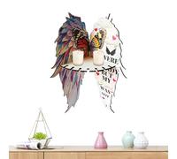 Generico Butterfly Corner Shelf, Butterfly Shaped Wing Display Stand, 13.2x3.94x12.79 Inches Compact Design, Floating Wall Storage Rack for Decorative, Living Room, Bedroom and Entryway