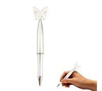 Generico Butterfly Ink Pens - Novelty Writing Stationery for Journaling Planning | Fine Point Black Ink Ballpoint Set with Butterfly Design, Cute School Supplies for Students Teachers Artists