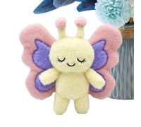 Generico Butterfly Toy, Soft Plush for Babies, Stuffed Doll with Gentle Texture, Safe Play Design, Lightweight Grip Feature, Baby Tool, Crib Accessory for Travel Bed And Home 7.48 Inches