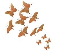 Generico Butterfly Wall Decor | 15-Piece Metal Artwork Sets