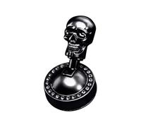 Generico Button Start Car Shift Knob - Gothic Metal Skull Universal Lever Rocker | Non-slip Car Push Start Button Cover | For Trucks RVs Boats Vehicle Engine Outdoor Trip Driver Daily Commuting