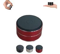 Generico Buzzgo Speaker, Bluetooth Mini Speaker Bone Conduction with Suction Cup, Black Technology Bone Conduction, Rechargeable & Wireless, for Bathroom Outdoor (Red)