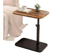 Generico C Table, 360° Rotating End Table, Space-Saving Couch Desk, 17.7-31.5inch Adjustable Multifunctional Laptop Stand for Bed, Living Room, Bedroom, and Study