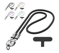 Generico C to C 240W Charging Cable with Wearable Bracelet Design, Includes Lanyard Patch, Plug & Go, Fast 240W Charging, 480Mbps Data Transfer, for Laptop, Tablet & Phone (1.2m/47.24in-Black A)