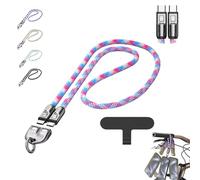 Generico C to C 240W Charging Cable with Wearable Bracelet Design,Portable Fashion Fast Charger Cable,480Mbps Data Transfer,Plug & Go, Portable Fast Charger Cable for All (Pink,1.2m/47.24in)