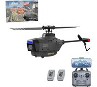 Generico C127AI Scout RC Elicottero con Telecamera 1080P, 2.4G 4CH Elicottero telecomandato con 6-Axis Gyro Una Chiave decollo/atterraggio Indoor Outdoor RC Aircraft per Gli Adulti