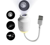 Generico C2-in-1 Starry Sky Projector - 2026 New Mini Adjustable LED Projector For Bedrooms, Ceilings, Walls, Rooms & Cars Kids Boys Girls