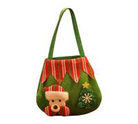 Generico Cabin Bag Borsetta Tracolla Donna Piccola Borsa regalo per la vigilia di Natale Borsa per caramelle natalizie Borsa regalo Borsa per bambini Borse A Spalla Borsello Uomo (H, One Size)