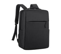 Genérico Cabin Bags | USB Charging Anti-Splash Oxford Cloth Bag, Durable With Multiple Pockets, Lightweight School, Work, Business, Outdoor, Laptop, Hiking Backpack, Cabin Bag For Women, nero, 16.1