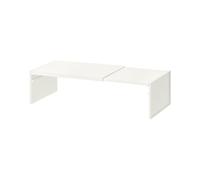 Generico Cabinet Shelf Expandable, Space-saving Stackable Layered Shelf, Non-slip Heavy Duty Storage, Lightweight Kitchen Organizer, (White), Pantry & Cupboard Organization
