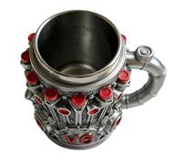 Generico Caffè Engine | 350 Ml Bicchiere Con Manico Per Bevande Fredde,Auto Motore | Per Papà Marito Padre Fidanzato Lui Uomini Appassionati Di Automobili Meccanici Nonno