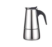Generico Caffettiera classica in acciaio inox 304 da 600 ml, for bar, ufficio, famiglia, macchina for caffè cappuccino, caffettiera ottagonale for moka e latte, for espresso(200ml)