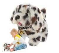 Generico Cagnolino Che Abbaia E Cammina Peluche 10x17x14cm | Cane Robot Interattivo Realistico Parlante Camminante | Giocattolo Elettronico Per Bambini Ragazzi Ragazze Regalo Animale Domestico