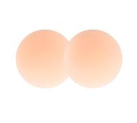 Generico Cakes Grippy Seamless Covers,Extreme Push Up Sticky Bra,Breast Lift Tape,Reusable Pasty Silicone Adhesive Breathable Nipple Cover (Champagne Skin,4.0in)