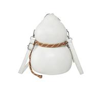 Generico Calabash Sling Bag - Womens Bags ¦ 22x15cm Travel Bag, Leather Cross Body Purse with Lightweight Material, Casual Hand Carry Bags with Zipper Closure, Girls Shoulder Pack for Everyday Use