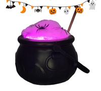 Generico Calderone di Halloween Centrotavola con Colorate e Bacchetta | Decorazione Calderone Streghe per Libreria Ingresso Credenza Casa Stregata Festa di Halloween Riunioni di Famiglia