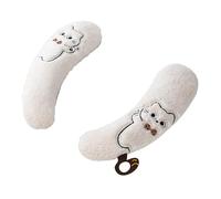 Generico Caldo Coprisedile per WC - per Sedile WC con Anello Ṕer Appenderlo, Maniglia Integrata, Imbottitura Invernale Riutilizzabile, vestibilità Adesiva Universale, Morbidi P̀er ẂC | Copert