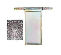 Generico Caleidoscopi - Caleidoscopio in Metallo Vibrante per Bambini, d'Arte con Luminose e Colorate | Ombra Completa e Mestieri per Uomini Donne Adulti Ragazzi Ragazze Bambini all'ape