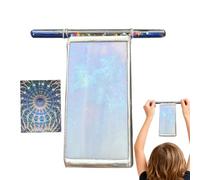 Generico Caleidoscopi - Caleidoscopio in Metallo Vibrante per Bambini, d'Arte con Luminose e Colorate | Ombra Completa e Mestieri per Uomini Donne Adulti Ragazzi Ragazze Bambini all'ape