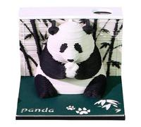 Genérico Calendario 3D 'orologio 2026 | Calendario Rimovibile Panda 2026 | Planner Didattico Rimovibile Per Studenti | Lavoro Dormitorio Scaffale Bambini Adulti