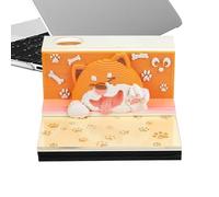 Generico Calendario Per Notebook 3D 2026 | Scultura In Carta Modello Simpatico Cane Da Compagnia | Decorazione Da Scrivania Con Segnalibri Per Contrassegnare Le Festività | Versione Inglese