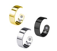 Generico Calmi Ring, Women's Calmi Ring - New 2025 Adjustable Open Magnetic, Relieve Anxiety, Improve Sleep (3PCS-D)