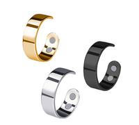 Generico Calmi Ring, Women's Calmi Ring - New 2025 Adjustable Open Magnetic, Relieve Anxiety, Improve Sleep (3PCS-A)