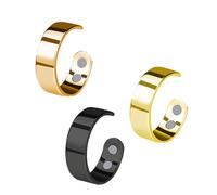 Generico Calmi Ring, Women's Calmi Ring - New 2025 Adjustable Open Magnetic, Relieve Anxiety, Improve Sleep (3PCS-B)