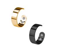 Generico Calmi Ring, Women's Calmi Ring - New 2025 Adjustable Open Magnetic, Relieve Anxiety, Improve Sleep (2PCS-D)