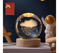 Generico Calming Cosmic Lights,Happy Haves Calming Stellar Spheres The Galaxy,3d Sphere Lamp Led Crystal Space Lamps,For Bedroom Living Room Decor (#E, 6CM)