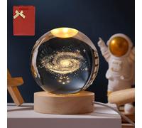 Generico Calming Cosmic Lights,Happy Haves Calming Stellar Spheres The Galaxy,3d Sphere Lamp Led Crystal Space Lamps,For Bedroom Living Room Decor (#D, 6CM)