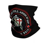 Generico Calore invernale, Cavaliere Cristiano Difendere La Fede Collo Ghetta Donne Uomini Inverno Cavalieri Templari Crociato Bandana Sciarpa per il Ciclismo