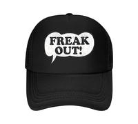 Generico Calore Invernale e Tempo Tranquillo, Panico! Fumetto retrò con Testi in Grassetto Fumetto per temi audaci o Divertenti Cappellino da Baseball a Rete