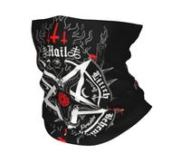 Generico Calore invernale, Satanico Leviatano Croce Fascia Invernale Scaldacollo Sci Ciclismo Tubo Sciarpa Satana Pentagramma Viso Bandana Ghetta