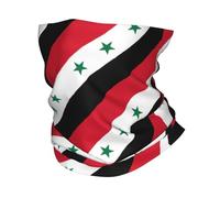 Generico Calore invernale, Siria Siriana Personalizzata Tre Bandiere Collo Ghetta Uomo Donna UV Visiera Inverno Tre Bandiere Bandana Sciarpa per il Ciclismo