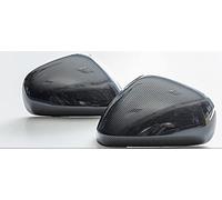 Generico Calotte Mito Nero in Carbon Look 2 per Specchietti retrovisori Kit 2 Calotte Destra Sinistra 800706-800707