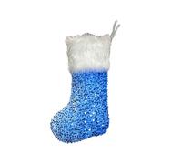 Generico Calza di Natale con Paillettes - Decorazione Natalizia con Paillettes,Calze per la Stagione Natalizia - per Adulti Famiglia E Bambini Regalo di Festa per Mensole Albero di Natale E