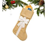 Generico Calza di Natale per Dolci in Velluto con Design a