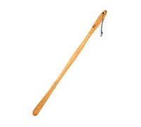 Generico Calzascarpe Extra Lungo, Comodo Sollevatore For Scarpe In Legno, Strumento Utile For Indossare Le Scarpe Con Foro For Appenderle, Non C'è Bisogno Di Chinarsi(Brown1)