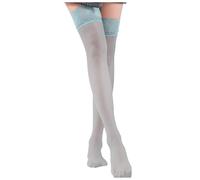 Generico Calze a Compressione Graduata Donna Antitrombo Elastiche 140 Denari Gambaletto Compressive Da Corsa Collant Uomo Contenitive 70 Leggins Compressivi Per Lipedema Gambaletti Punta Aperta