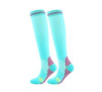 Generico Calze Compressione Avanzate per Uomini e Donne Migliorano Circolazione Sanguigna Ideali Ciclismo Atletica (B, XXL)