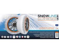 Generico Calze da Neve per Auto Snow Line PRO OMOLOGATE Uni 16662-1 2020 Disponibili dal Gruppo XS A XXL (M)