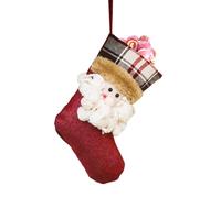 Generico Calze di Natale | Decorazioni per Le Calze - Borse per Calzini | per Cioccolatini, Premi, Dolciumi E Regali, Albero, Famiglia, Festa delle Vacanze